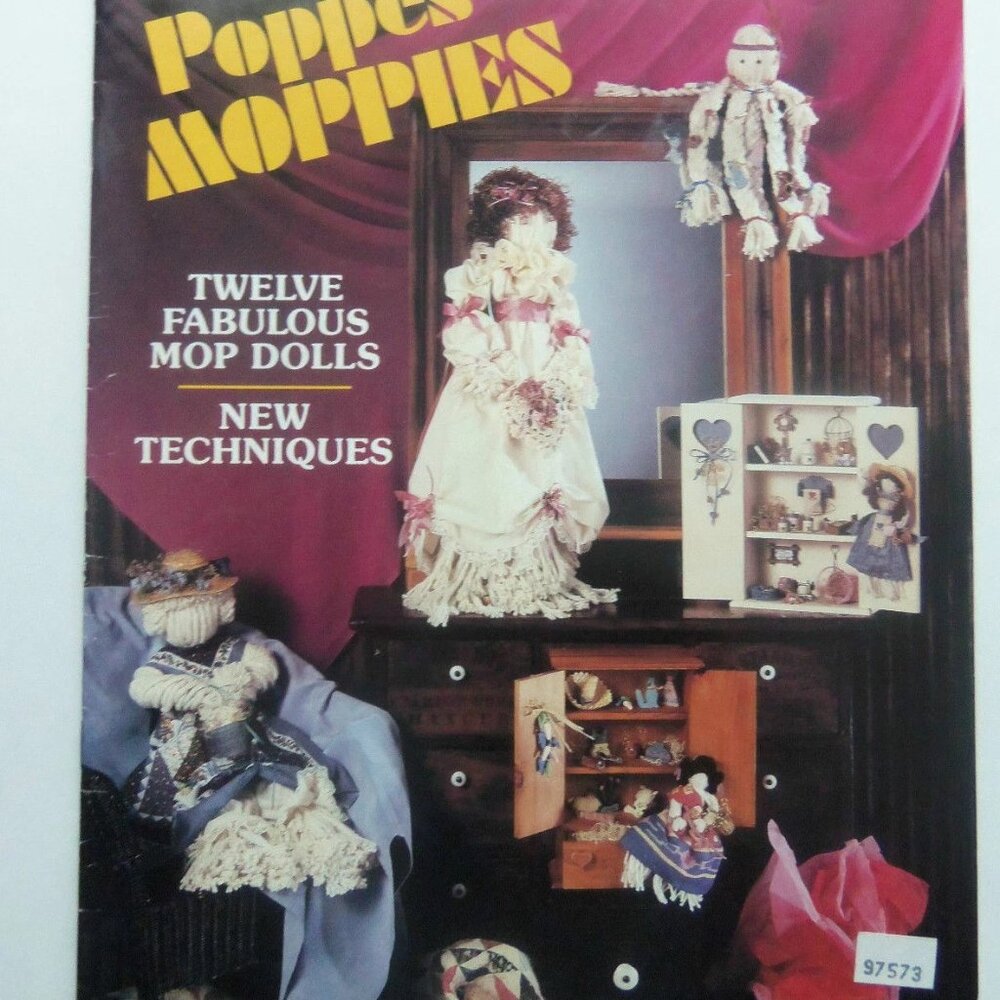 Poppes Moppies by Sis and Sons Pattern Leaflet 1990 # 1111